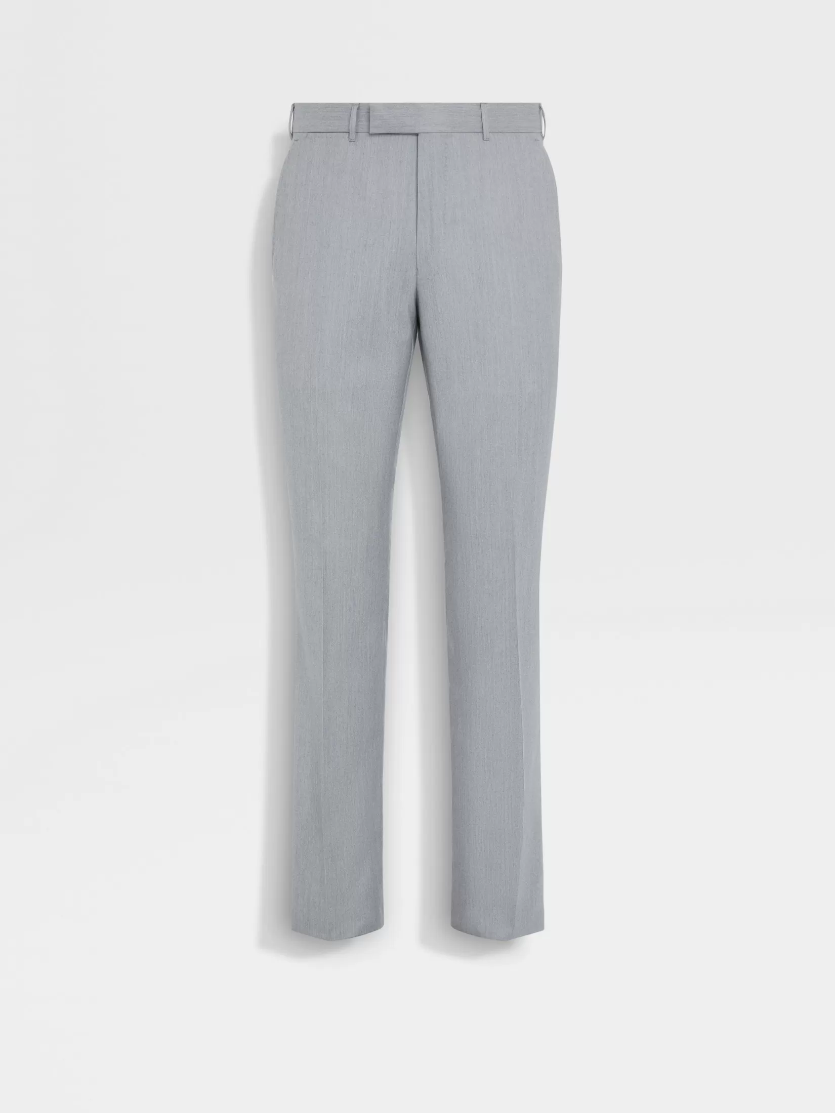 ZEGNA Pants<Light Grey Centoventimila Wool Pants LightGrey