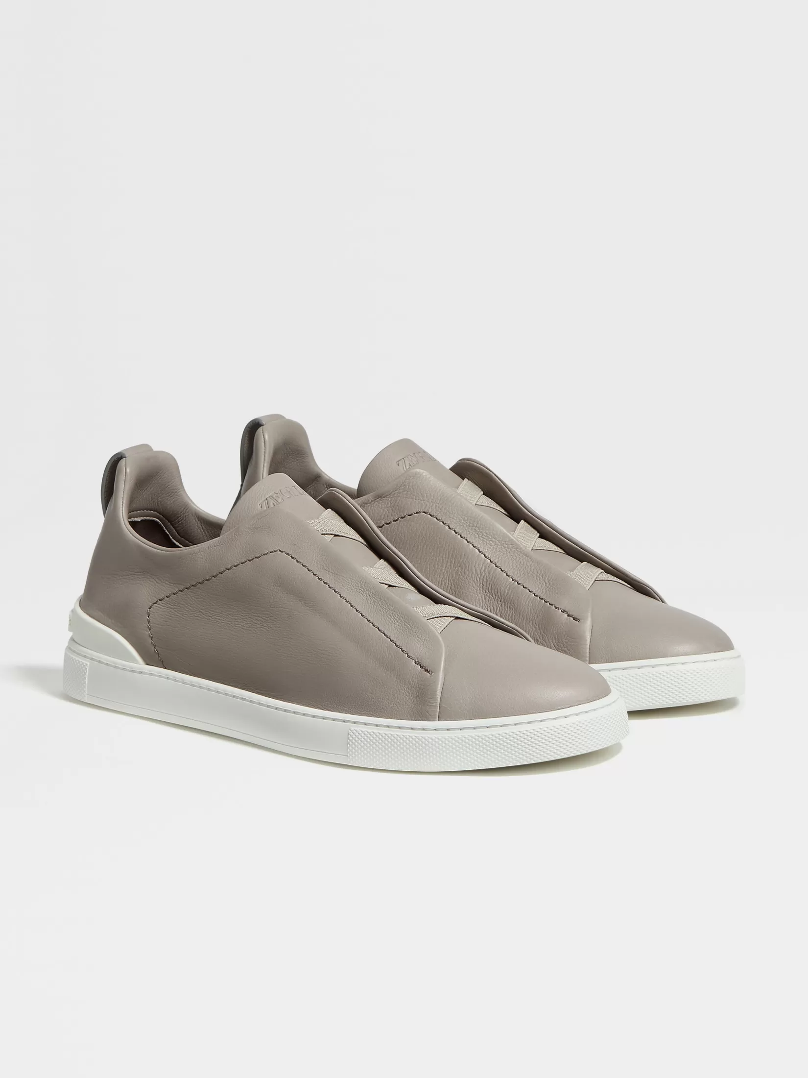 ZEGNA Travel In Style | Sneakers<Light Grey Triple Stitch™ SECONDSKIN Sneakers LightGrey