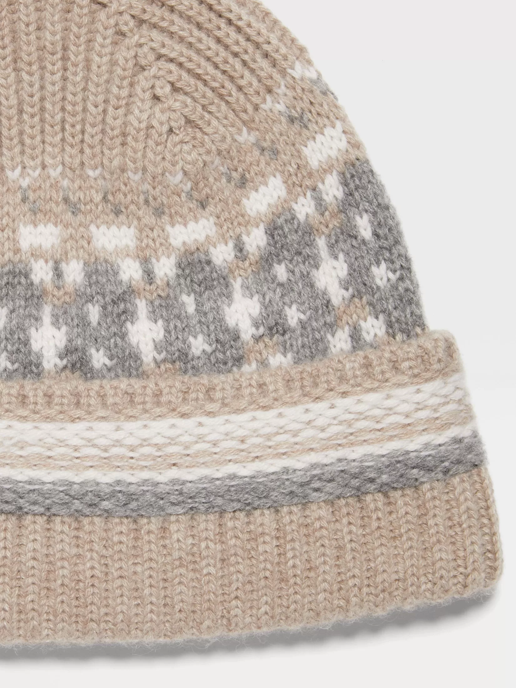 ZEGNA Small Gifts | Soft Accessories<Light Taupe Oasi Cashmere Beanie LightTaupe