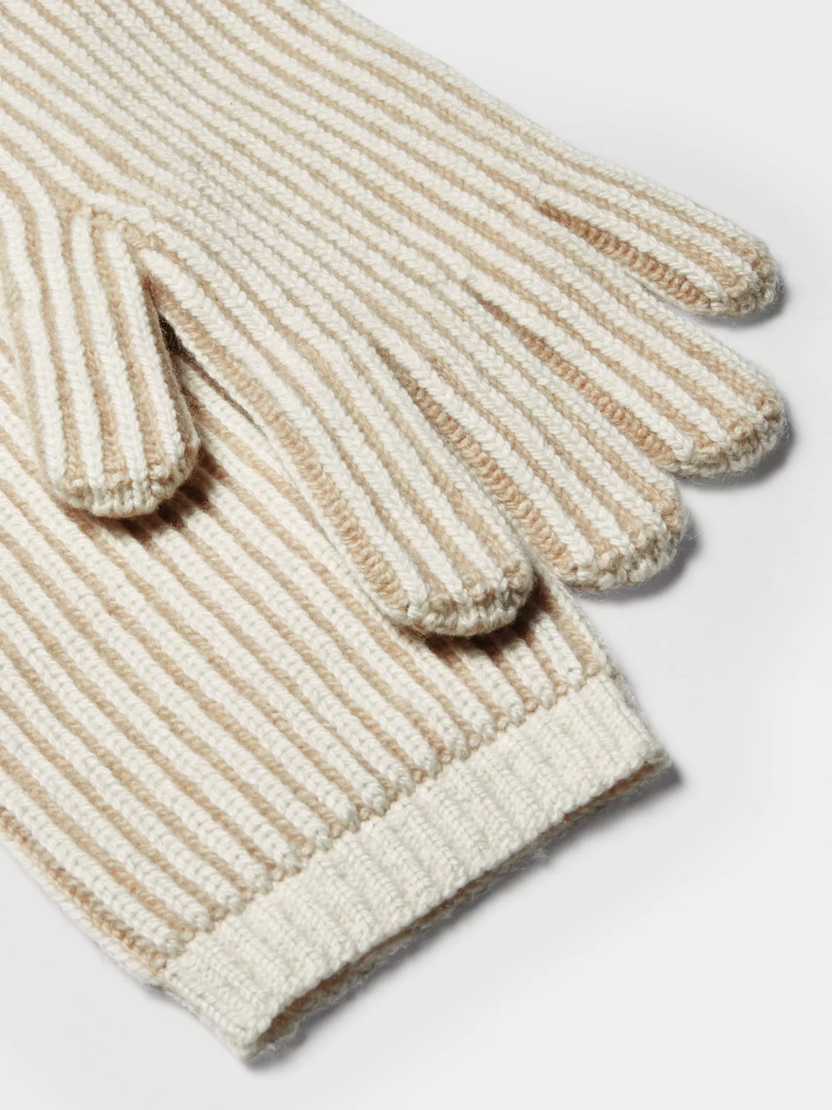 ZEGNA Gloves, Scarves And Hats<Light Taupe Oasi Cashmere Gloves LightTaupe