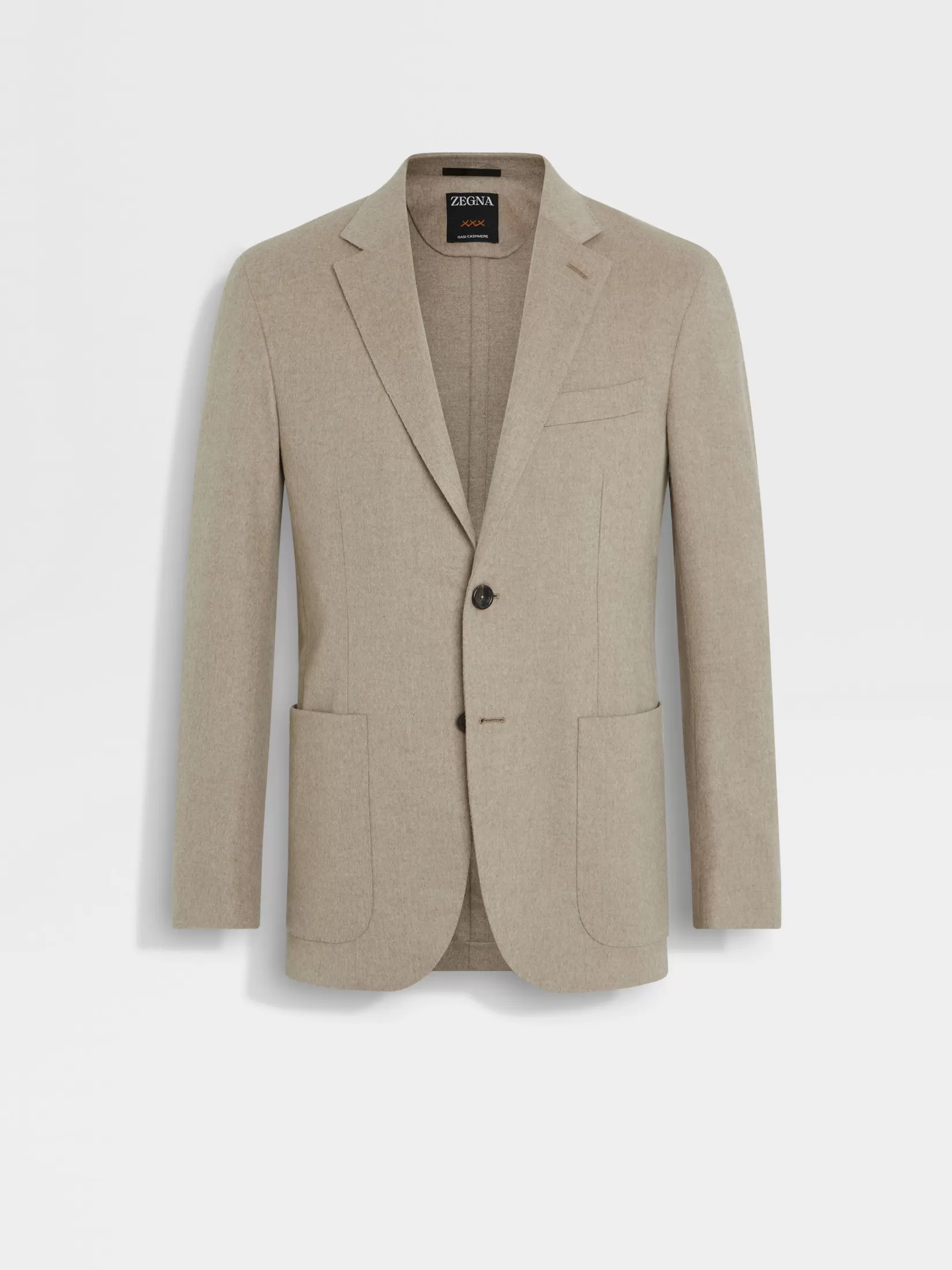 ZEGNA Blazers<Light Taupe Oasi Cashmere Jacket LightTaupe