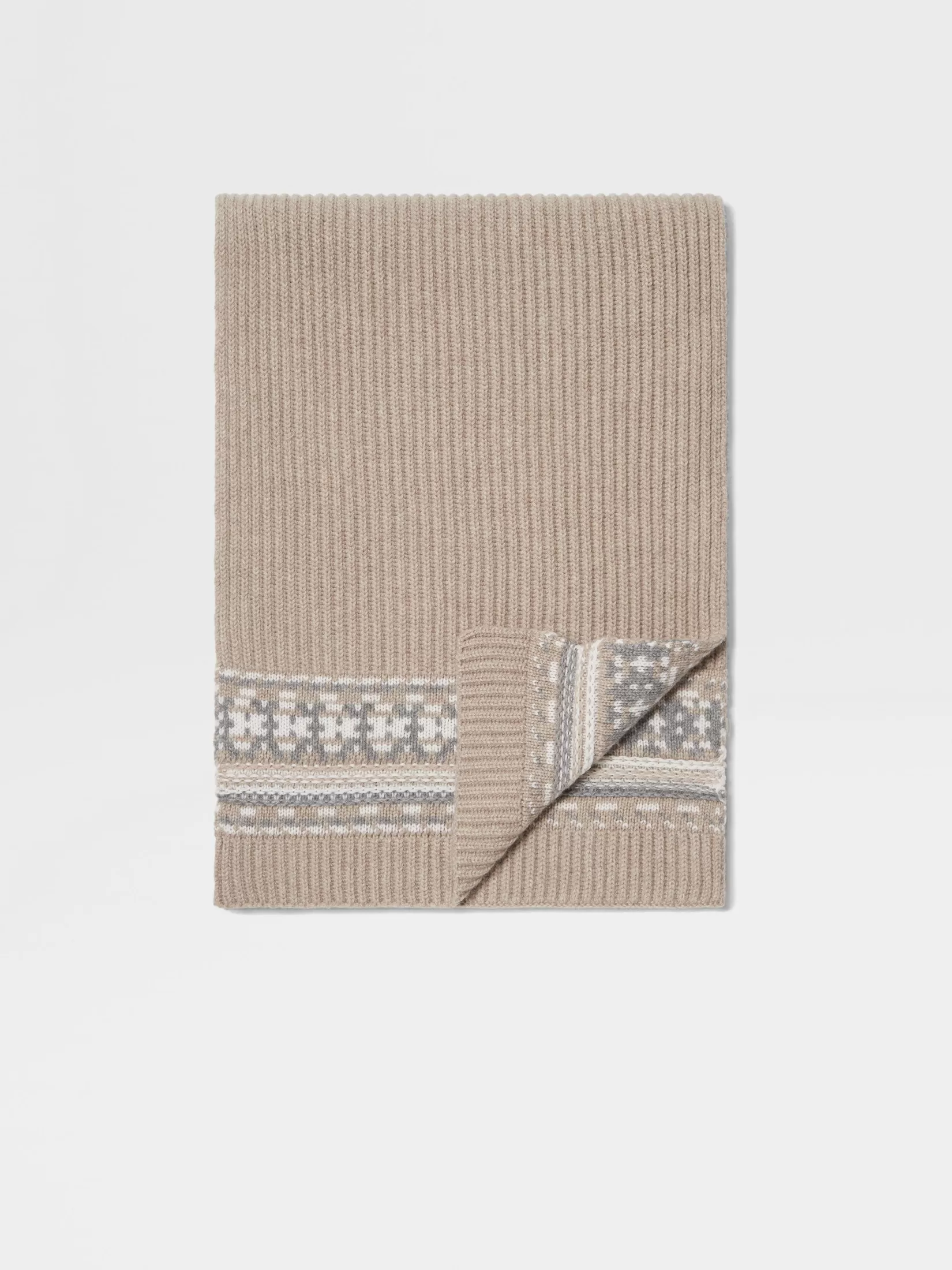 ZEGNA Small Gifts | Travel In Style<Light Taupe Oasi Cashmere Scarf LightTaupe