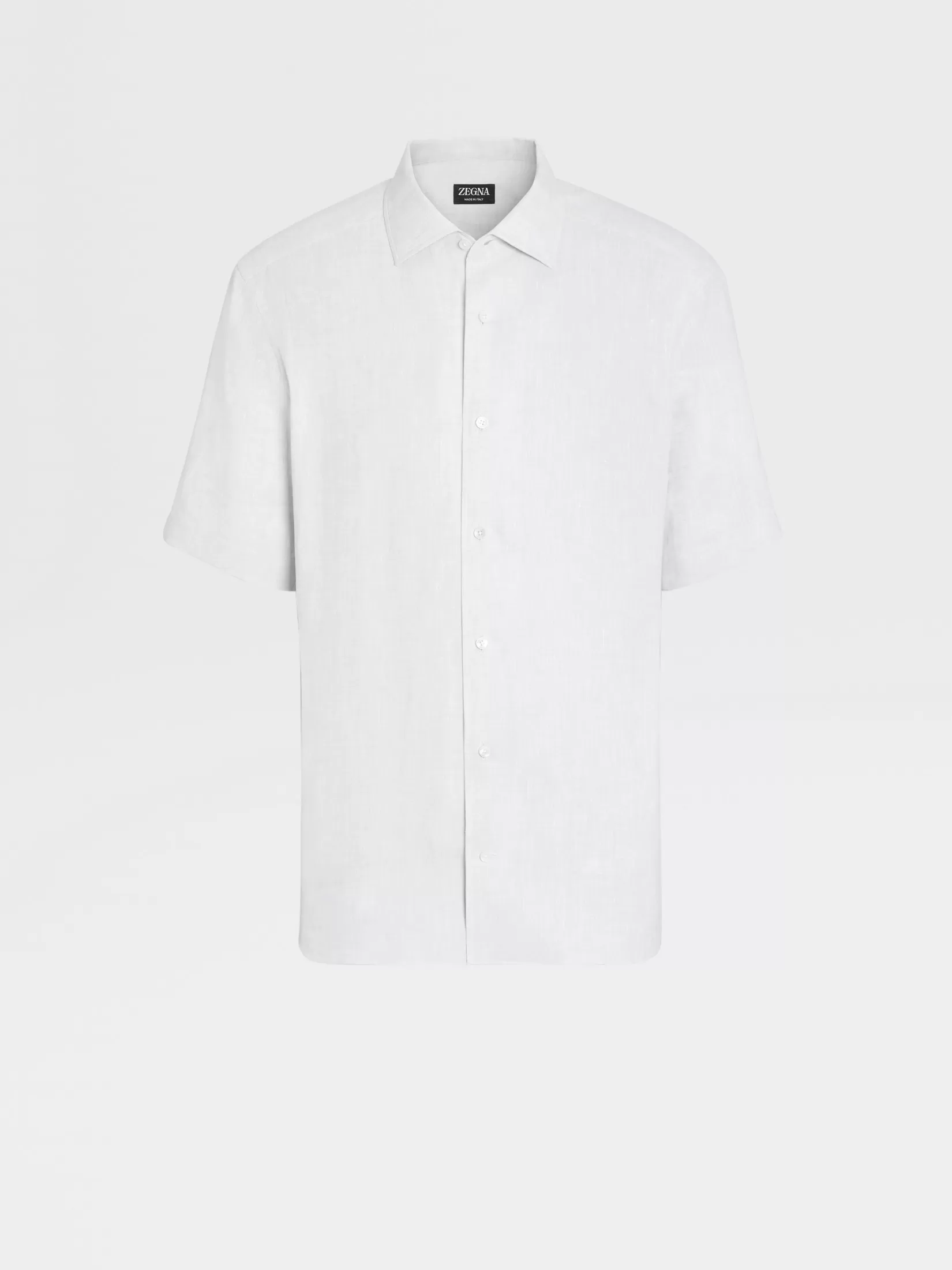 ZEGNA Shirts<Linen Shirt White