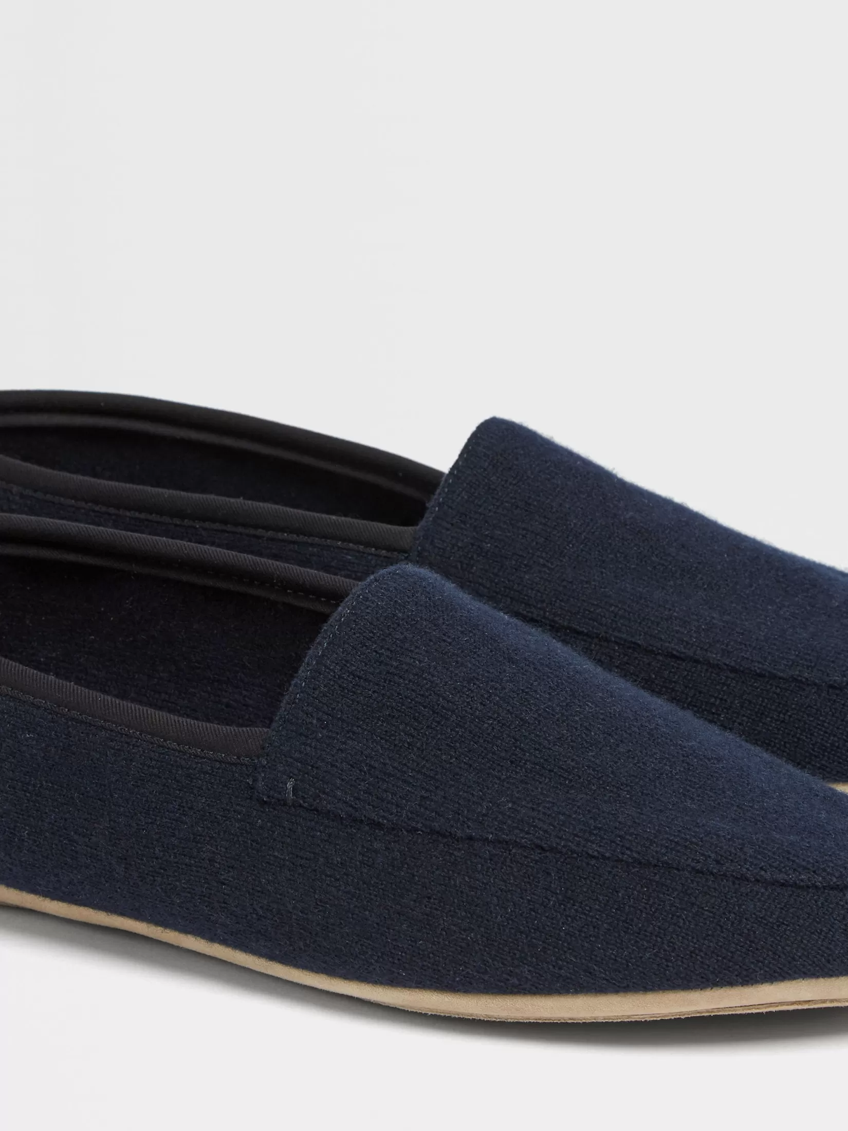 ZEGNA Small Gifts | Lifestyle And Luxury Home Accessories<Navy Blue Cashmere Slippers NavyBlue