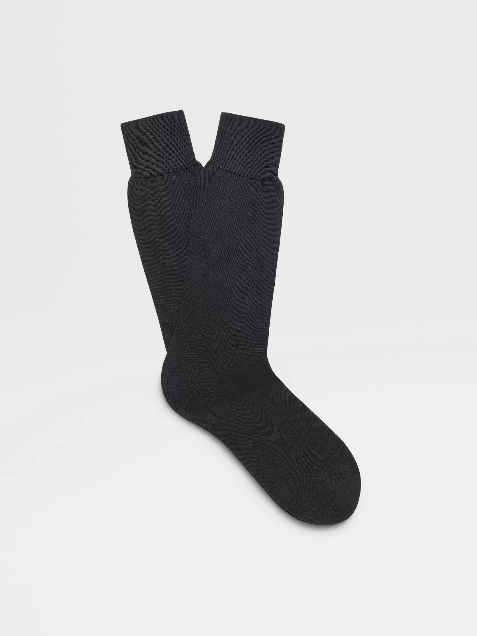 ZEGNA Underwear And Socks | Underwear And Socks<Navy Blue Cotton Socks NavyBlue