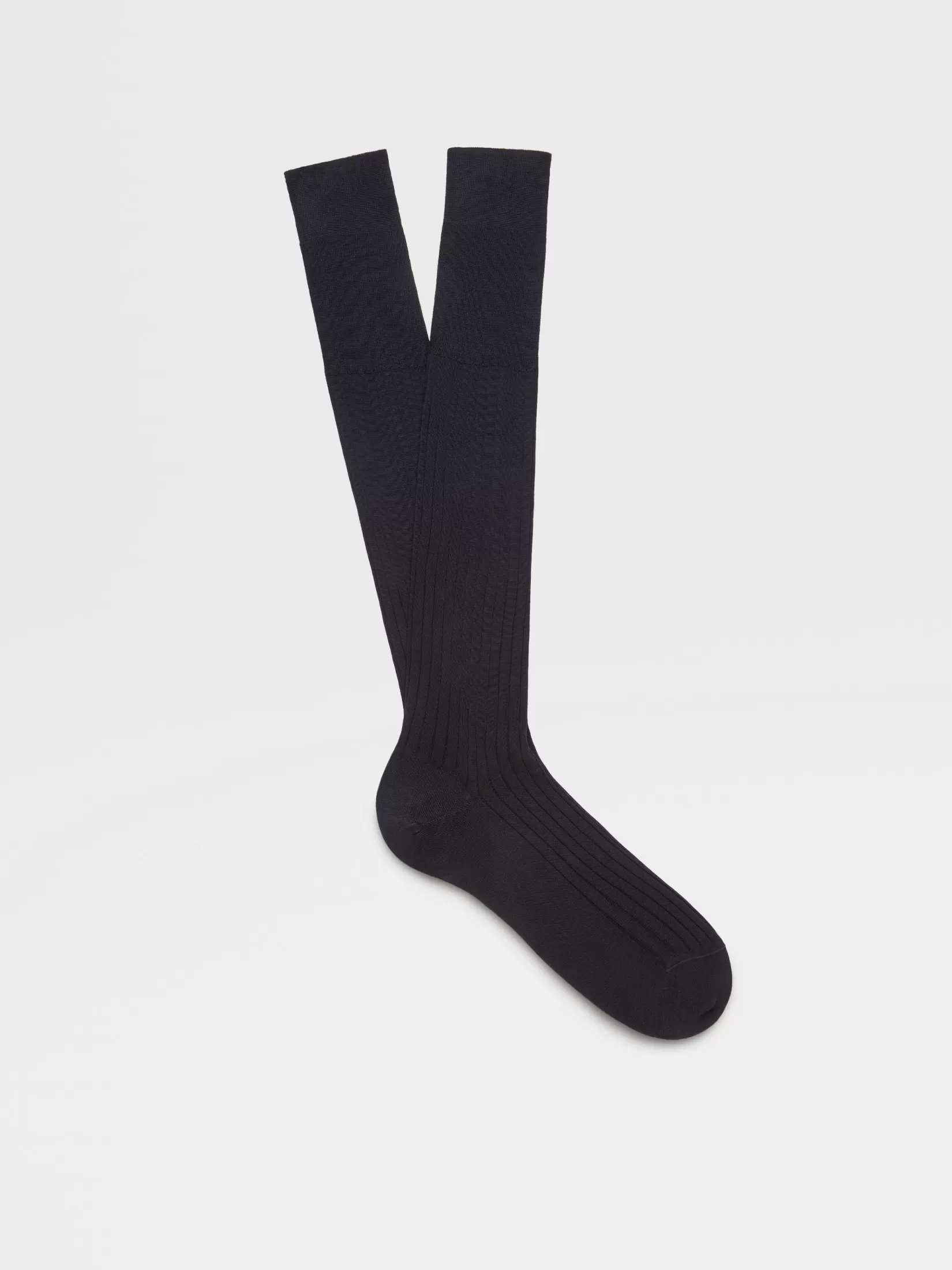 ZEGNA Underwear And Socks | Underwear And Socks<Navy Blue Cotton Socks NavyBlue