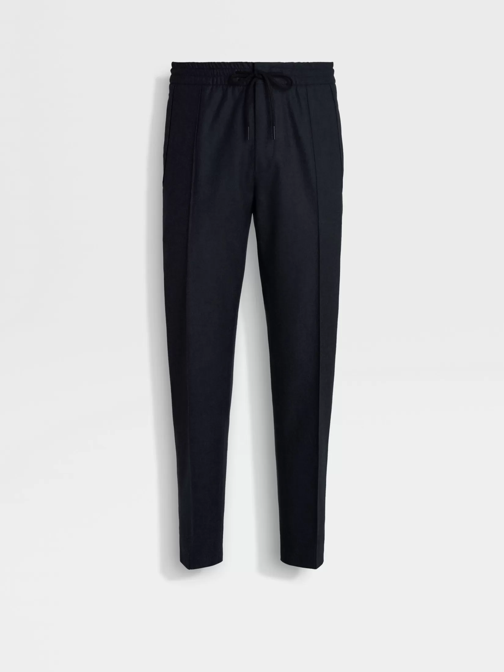 ZEGNA Joggers And Sweatshirts<Navy Blue 15milmil15 Wool Joggers NavyBlue