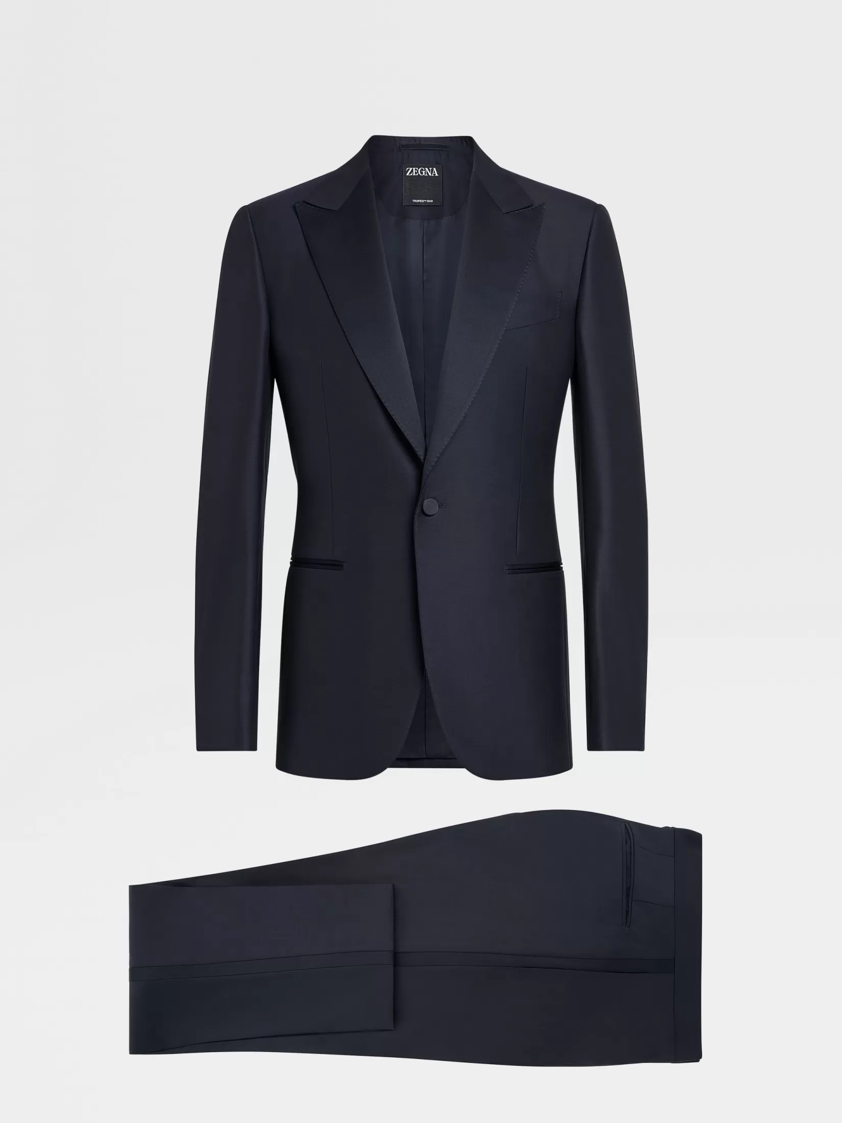 ZEGNA Suits<Navy Blue Trofeo™ 600 Tailoring Evening Suit NavyBlue