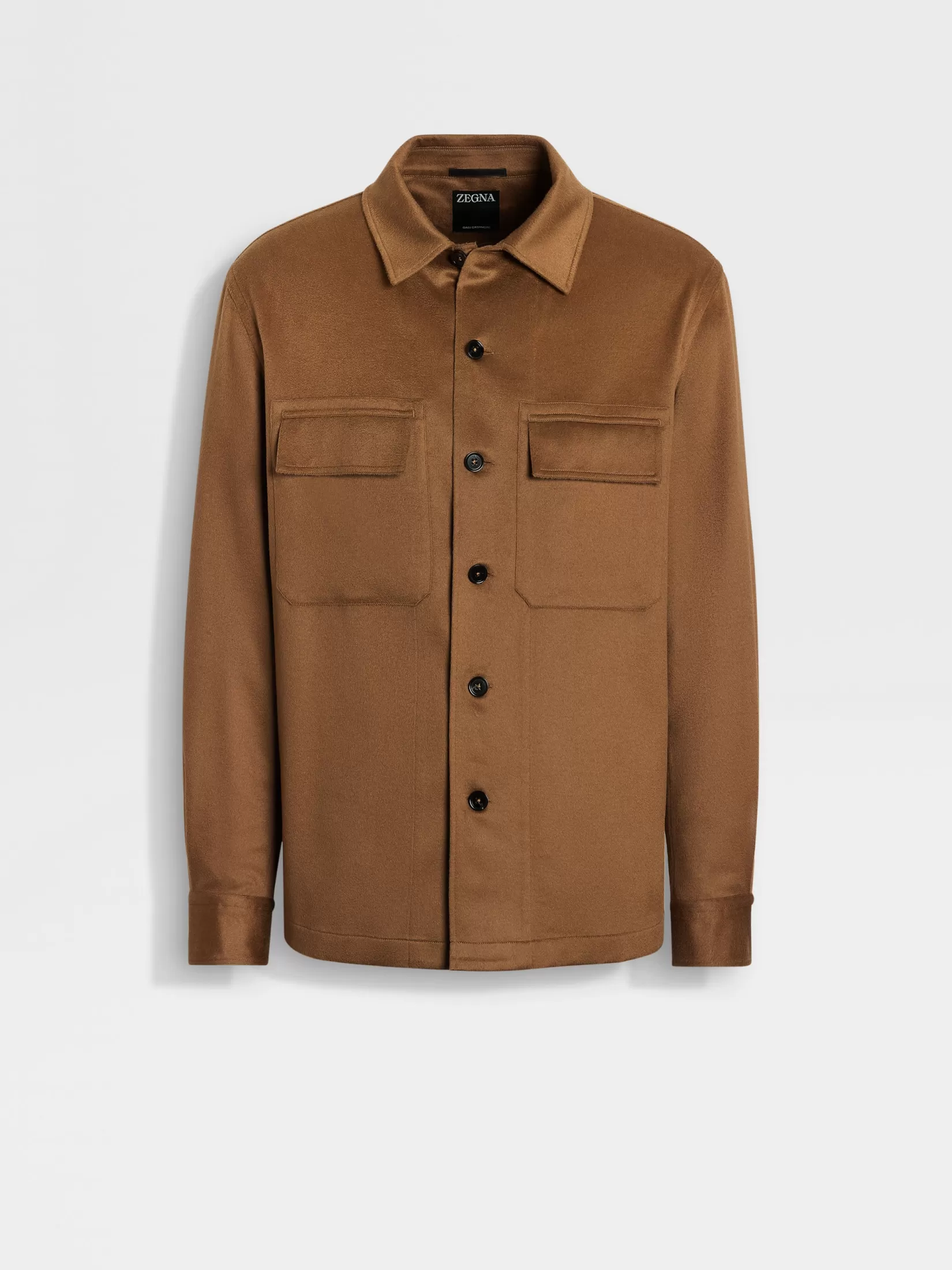 ZEGNA Overshirts And Chore Jackets<Oasi Cashmere Alba Overshirt DarkFoliage