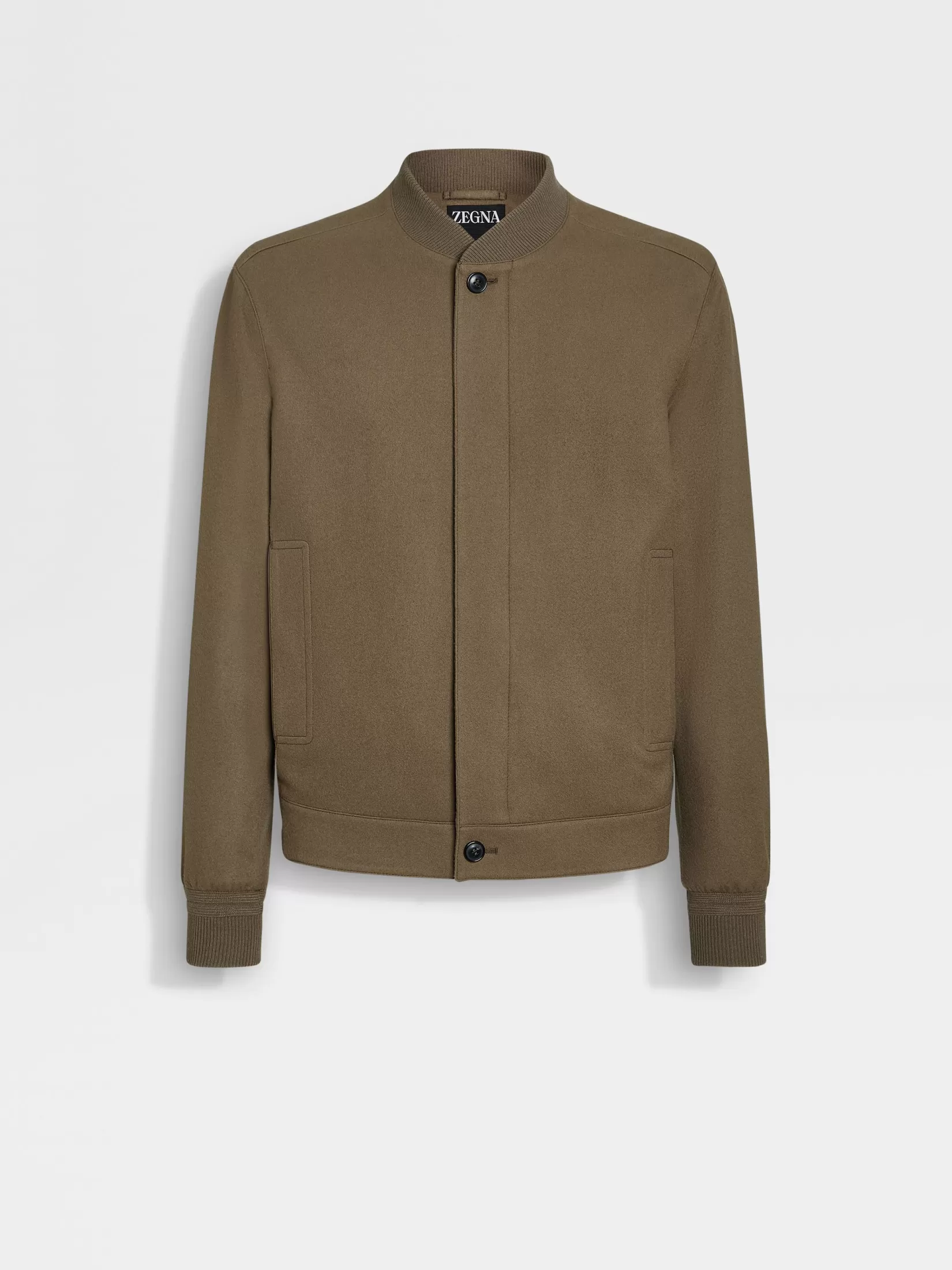 ZEGNA Jackets And Coats<Oasi Cashmere Elements Bomber Khaki