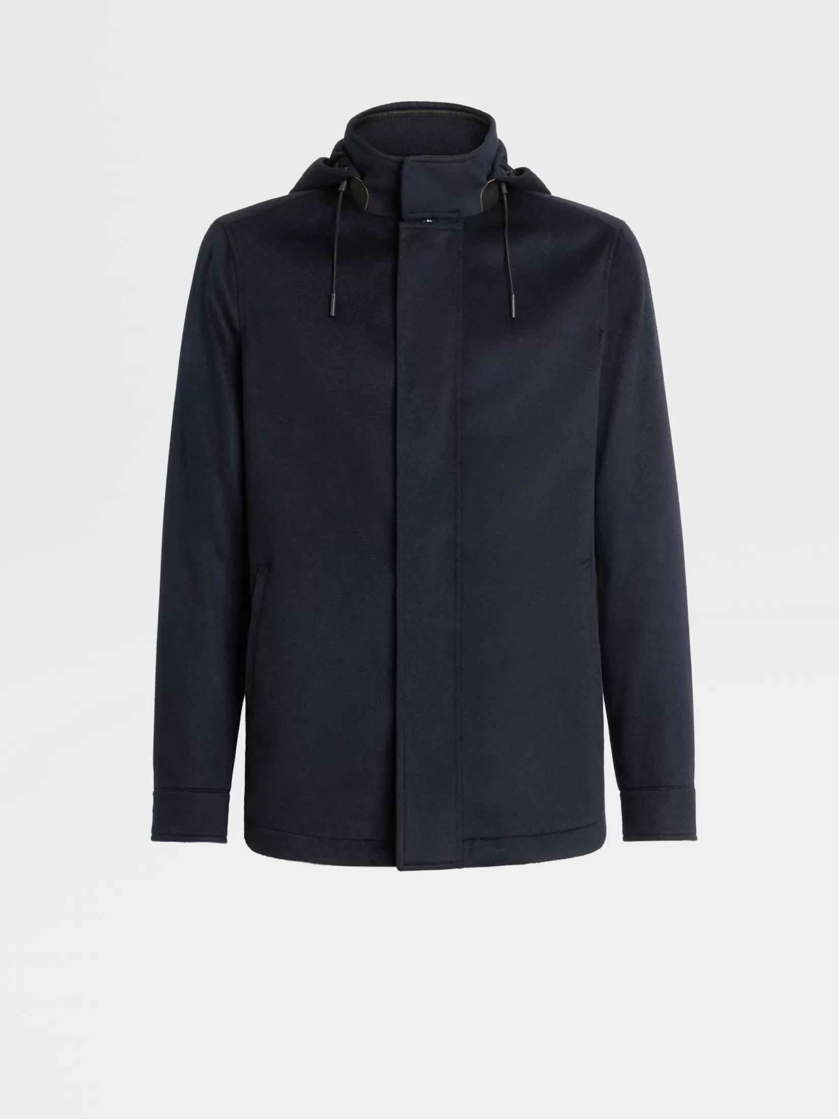 ZEGNA Jackets And Coats<Oasi Cashmere Elements Cima Overjacket NavyBlue