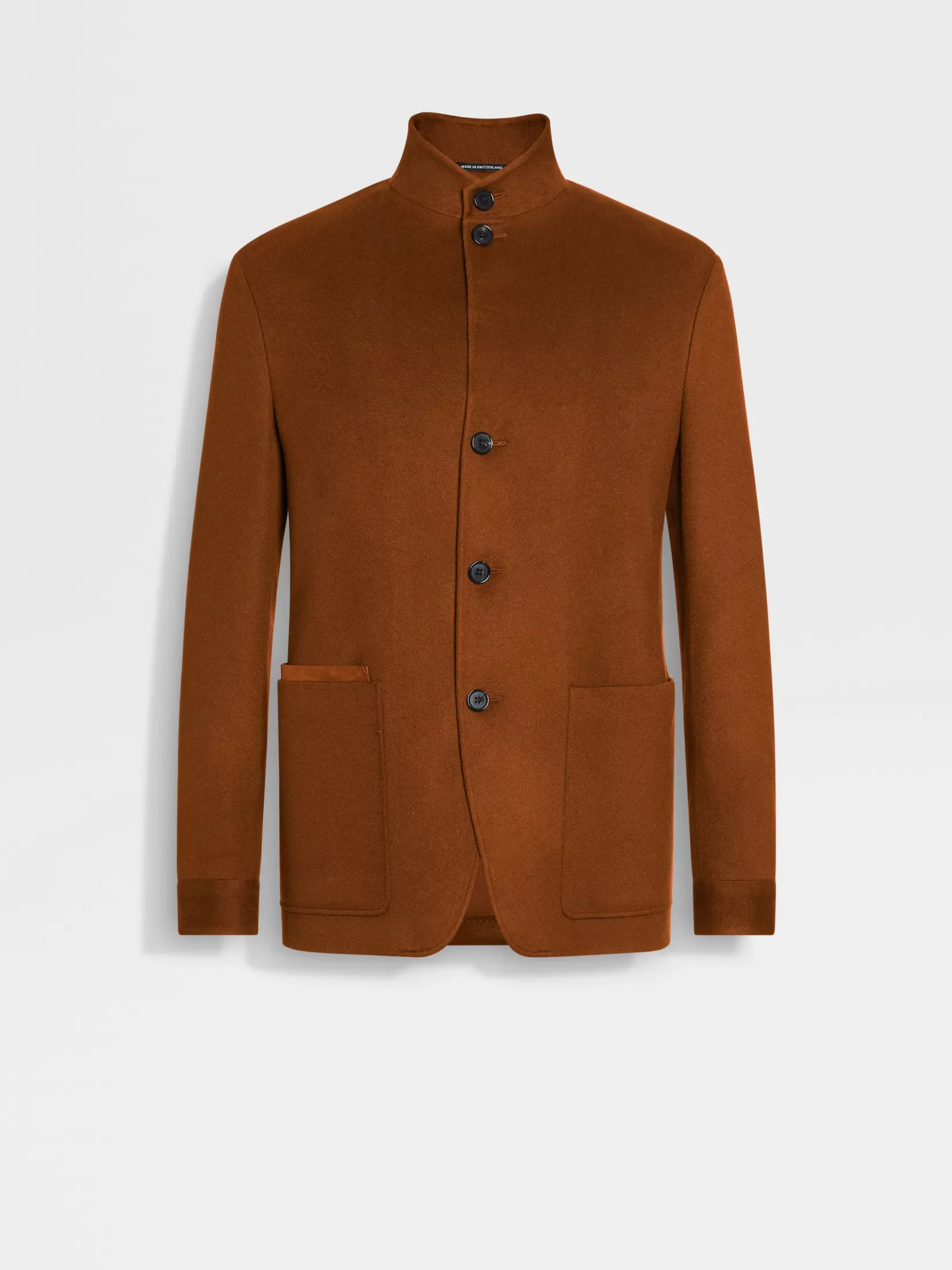 ZEGNA Overshirts And Chore Jackets | Jackets And Coats<Oasi Cashmere Il Conte Jacket DarkFoliage