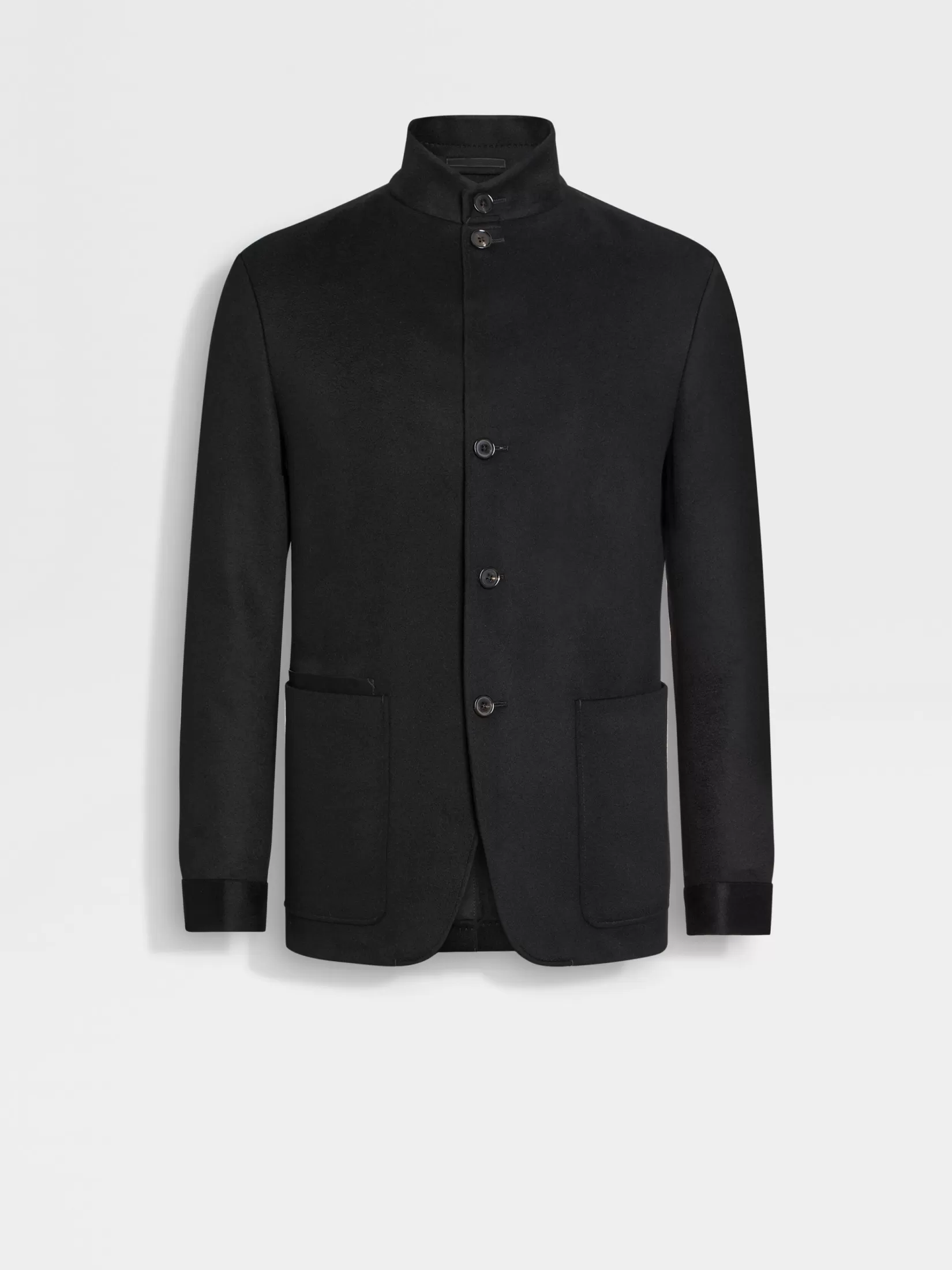 ZEGNA Overshirts And Chore Jackets | Jackets And Coats<Oasi Cashmere Il Conte Jacket Black