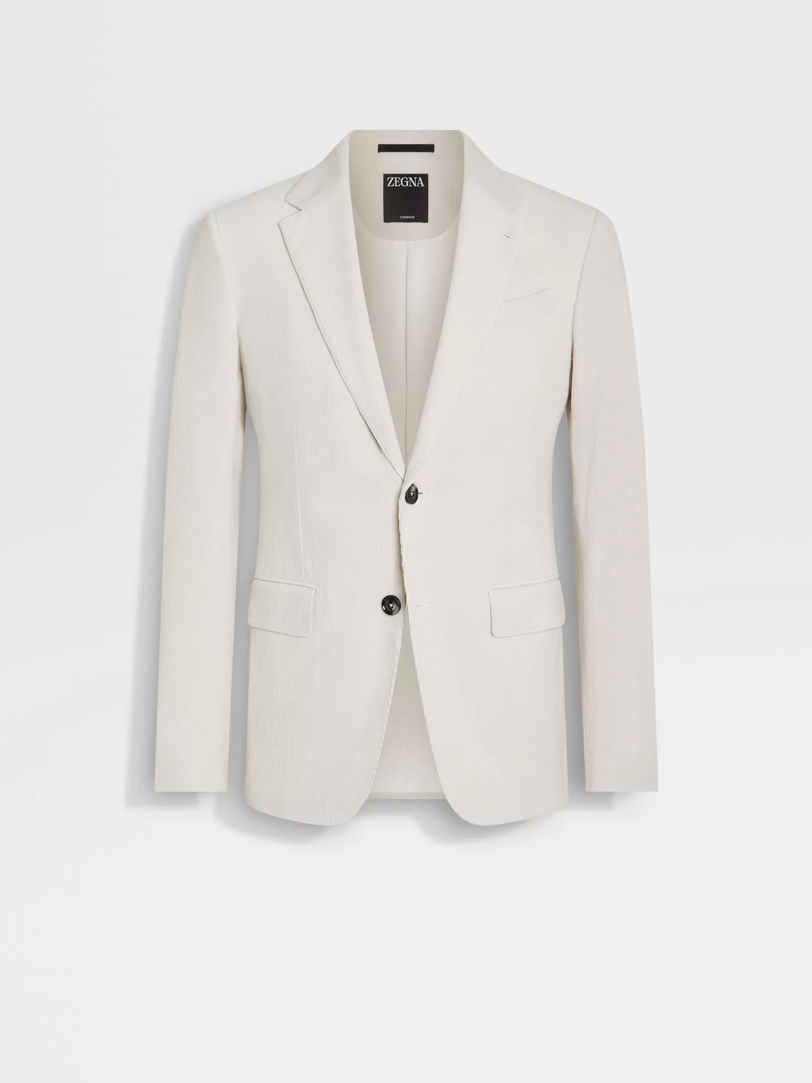 ZEGNA Blazers | Suits<Off White Cashco Jacket OffWhite