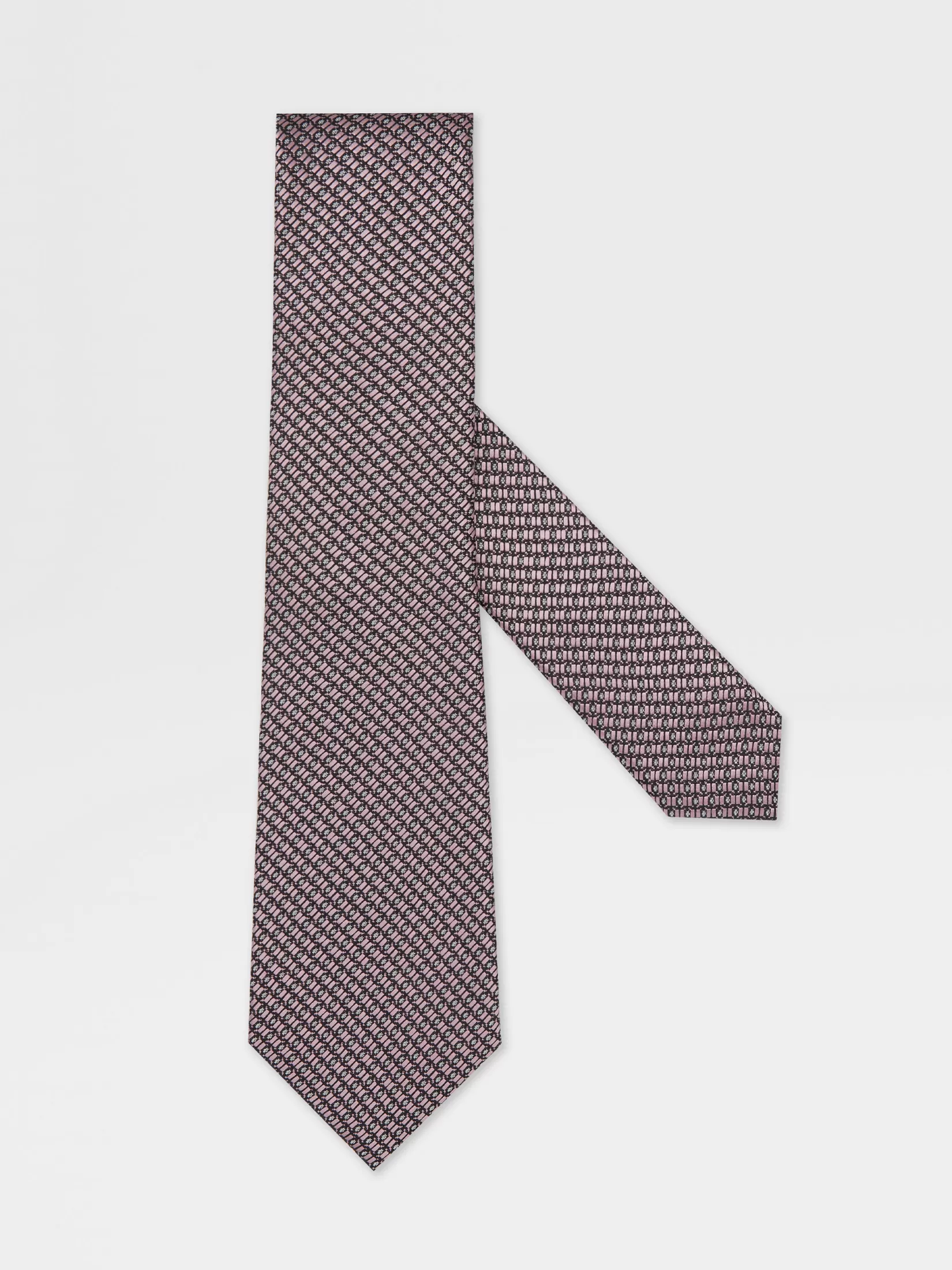 ZEGNA Ties And Bow Ties<Silk Tie Pink