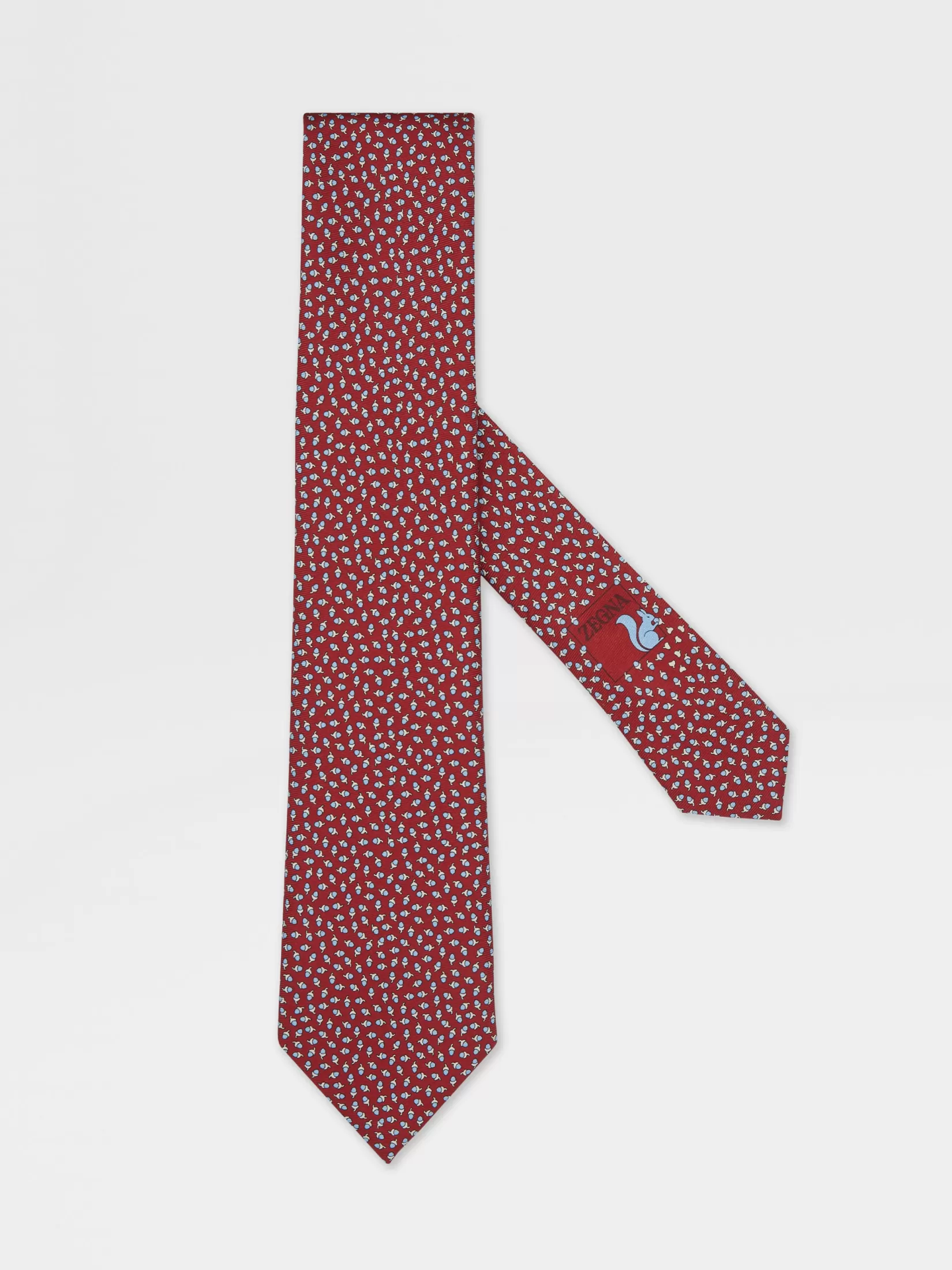 ZEGNA Ties And Bow Ties<Silk Tie Red