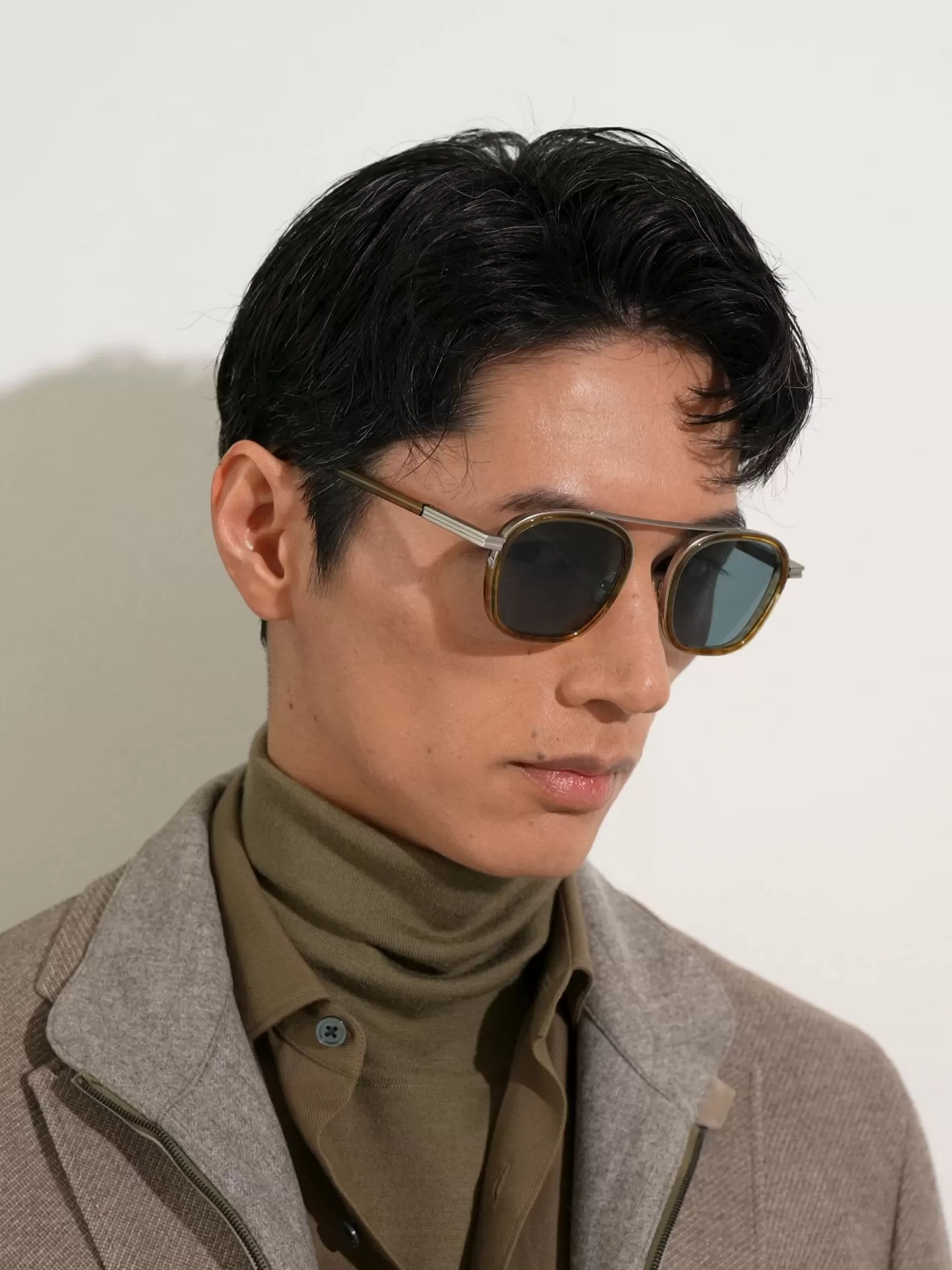 ZEGNA Small Gifts | Travel In Style<Transparent Light Brown Havana Orizzonte I Acetate and Metal Sunglasses TransparentLightBrownHavana