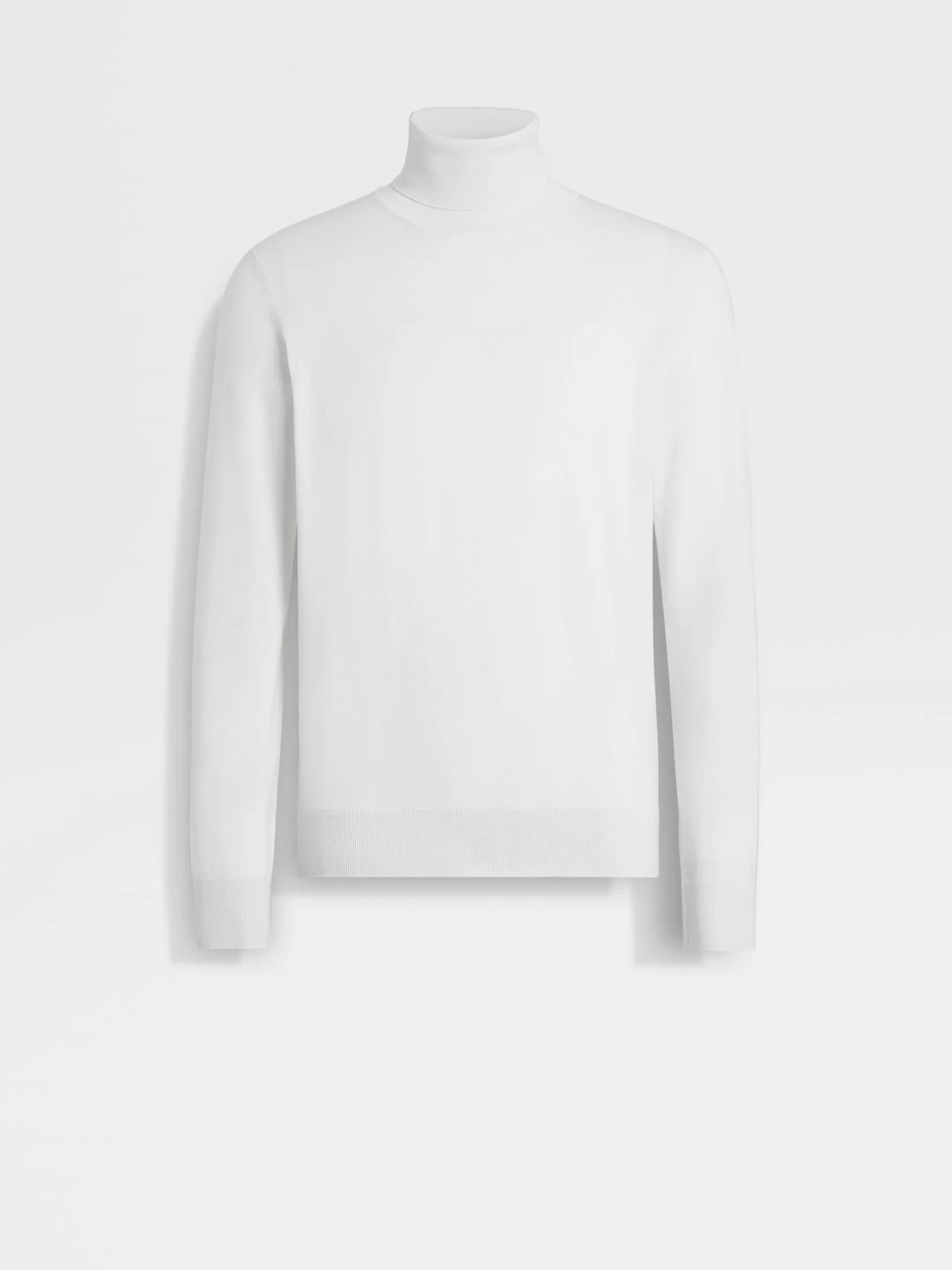 ZEGNA Travel In Style | Sweaters<Cashseta Turtleneck White