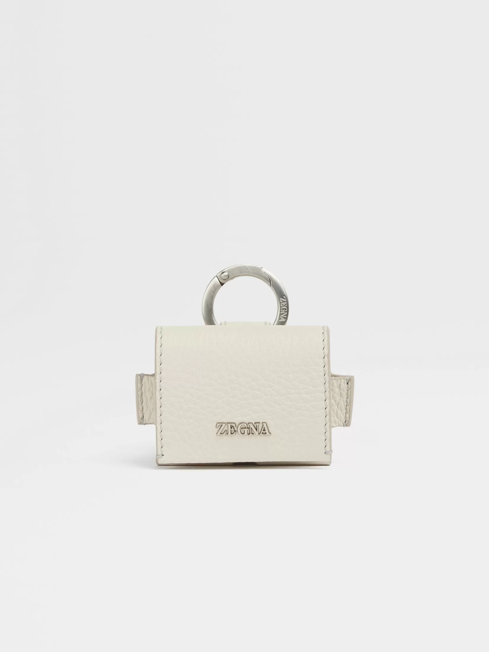 ZEGNA Small Gifts | Bags And Wallets<Deerskin AirPods Pro Case White