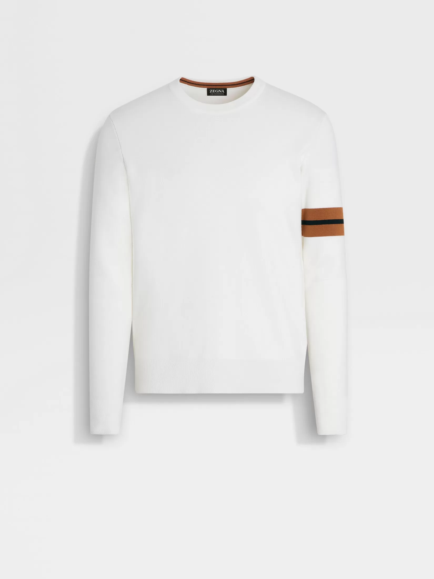 ZEGNA Sweaters<High Performance™ Wool Crewneck White