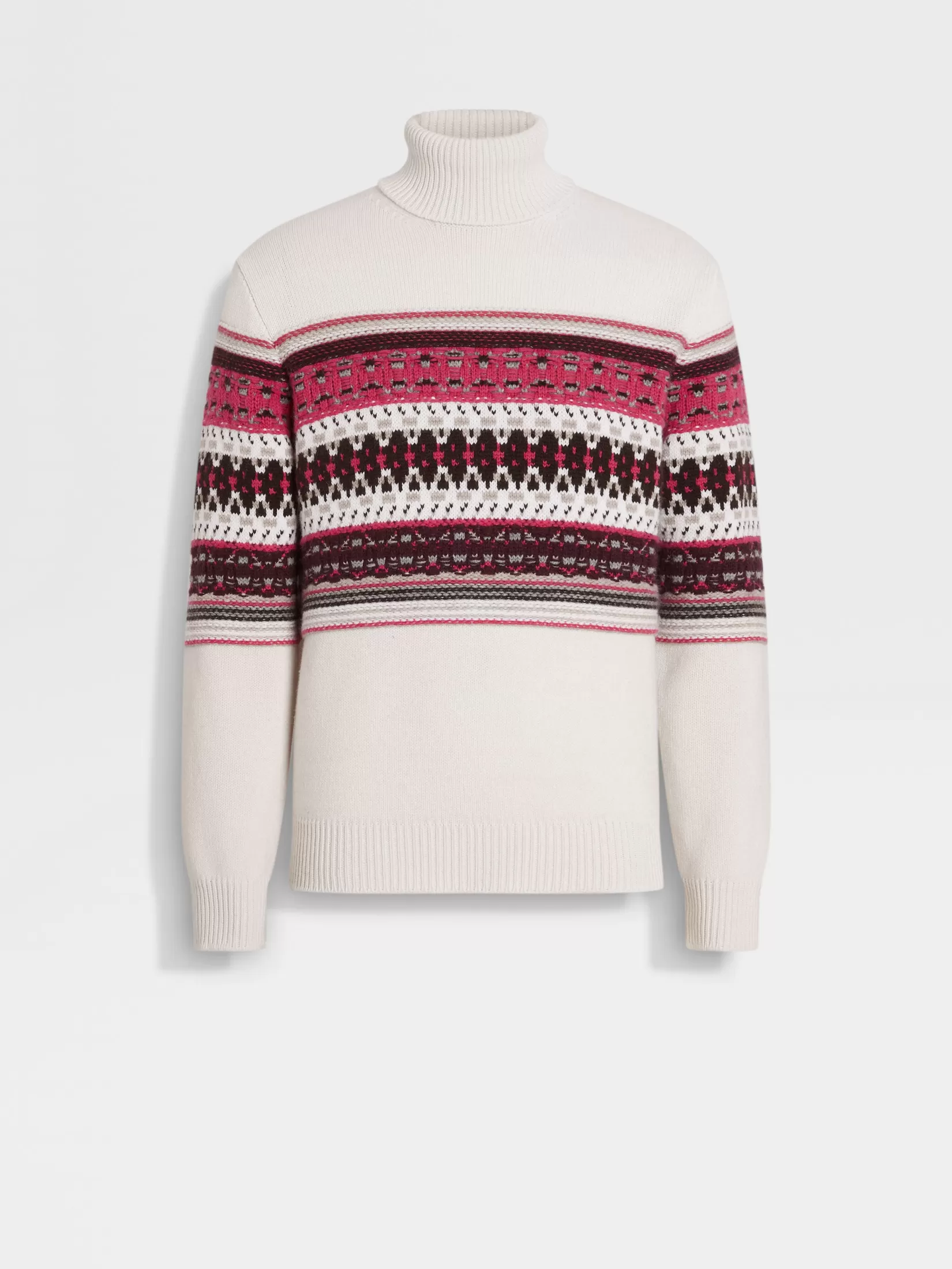 ZEGNA Travel In Style | Sweaters<Oasi Cashmere Turtleneck White