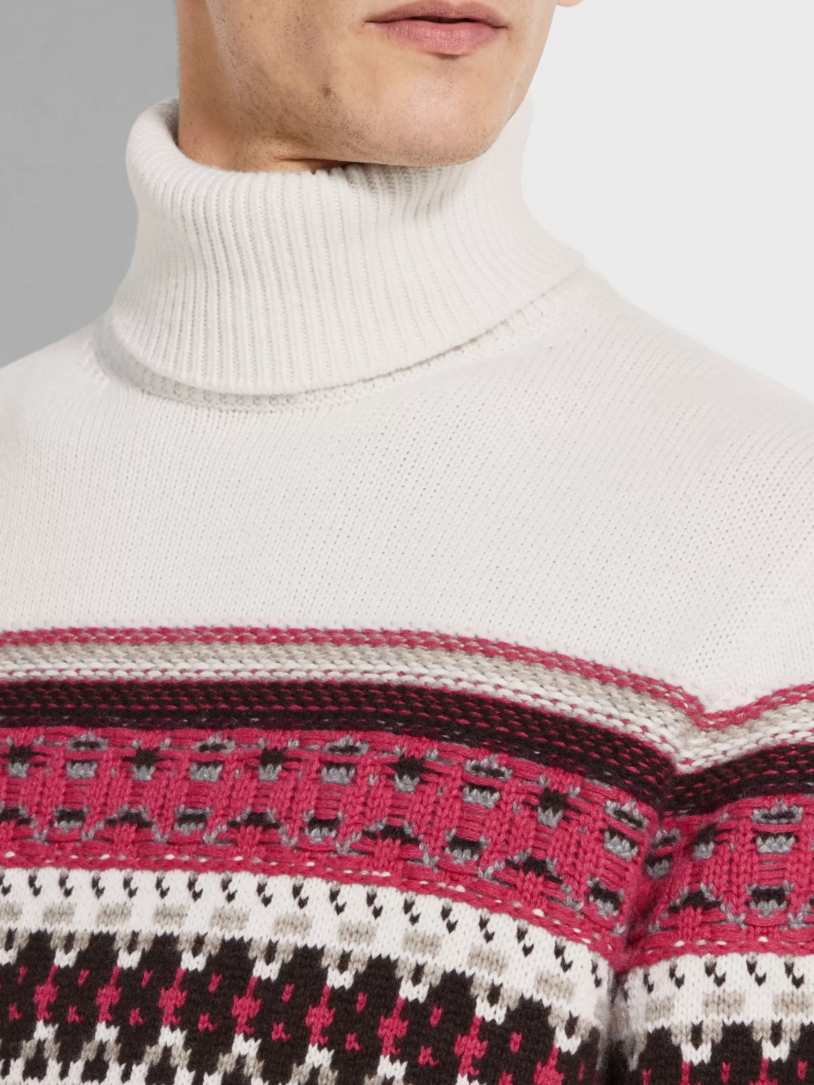 ZEGNA Travel In Style | Sweaters<Oasi Cashmere Turtleneck White