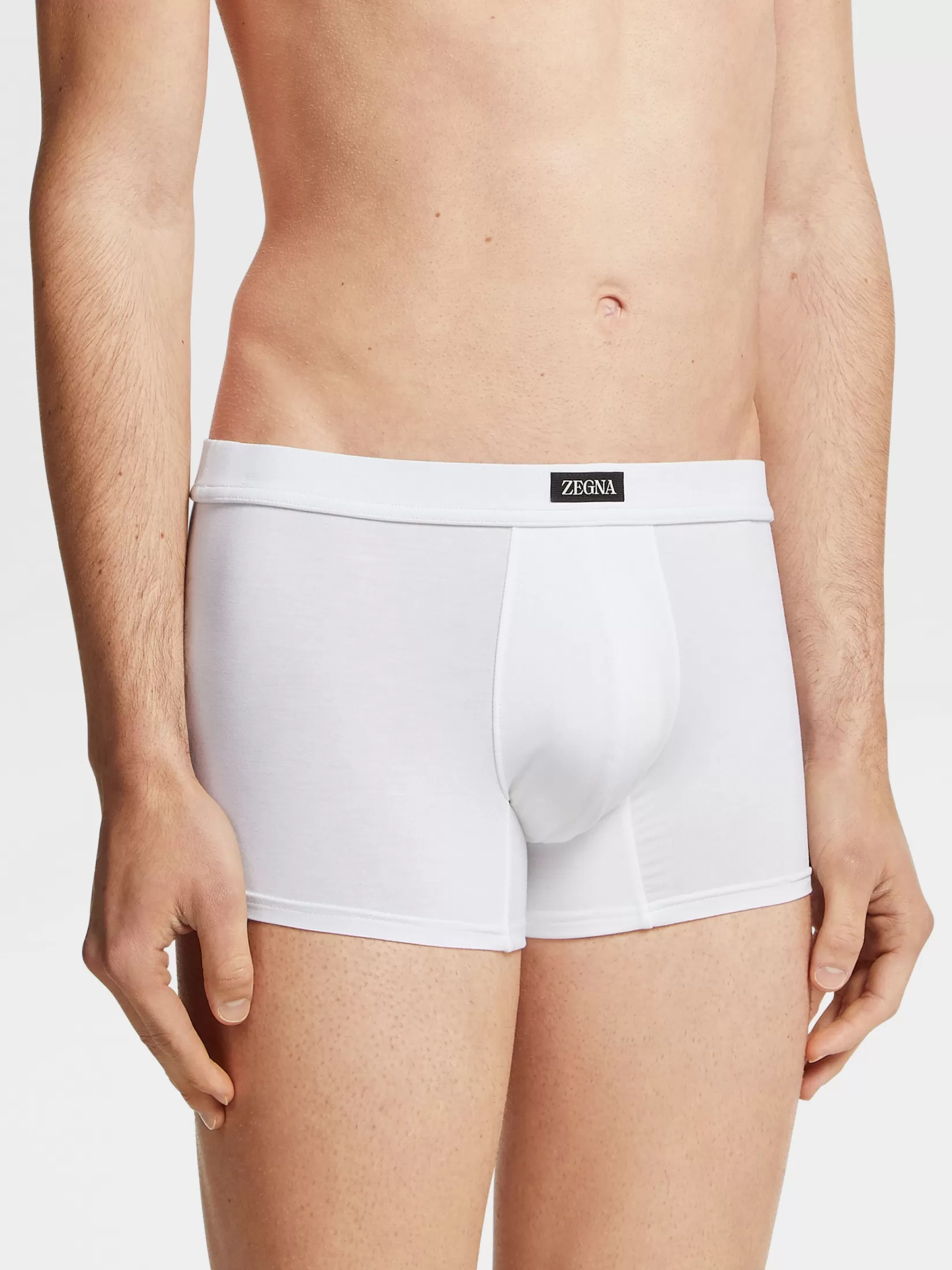 ZEGNA Underwear And Socks | Underwear And Socks<Stretch Modal Trunks White