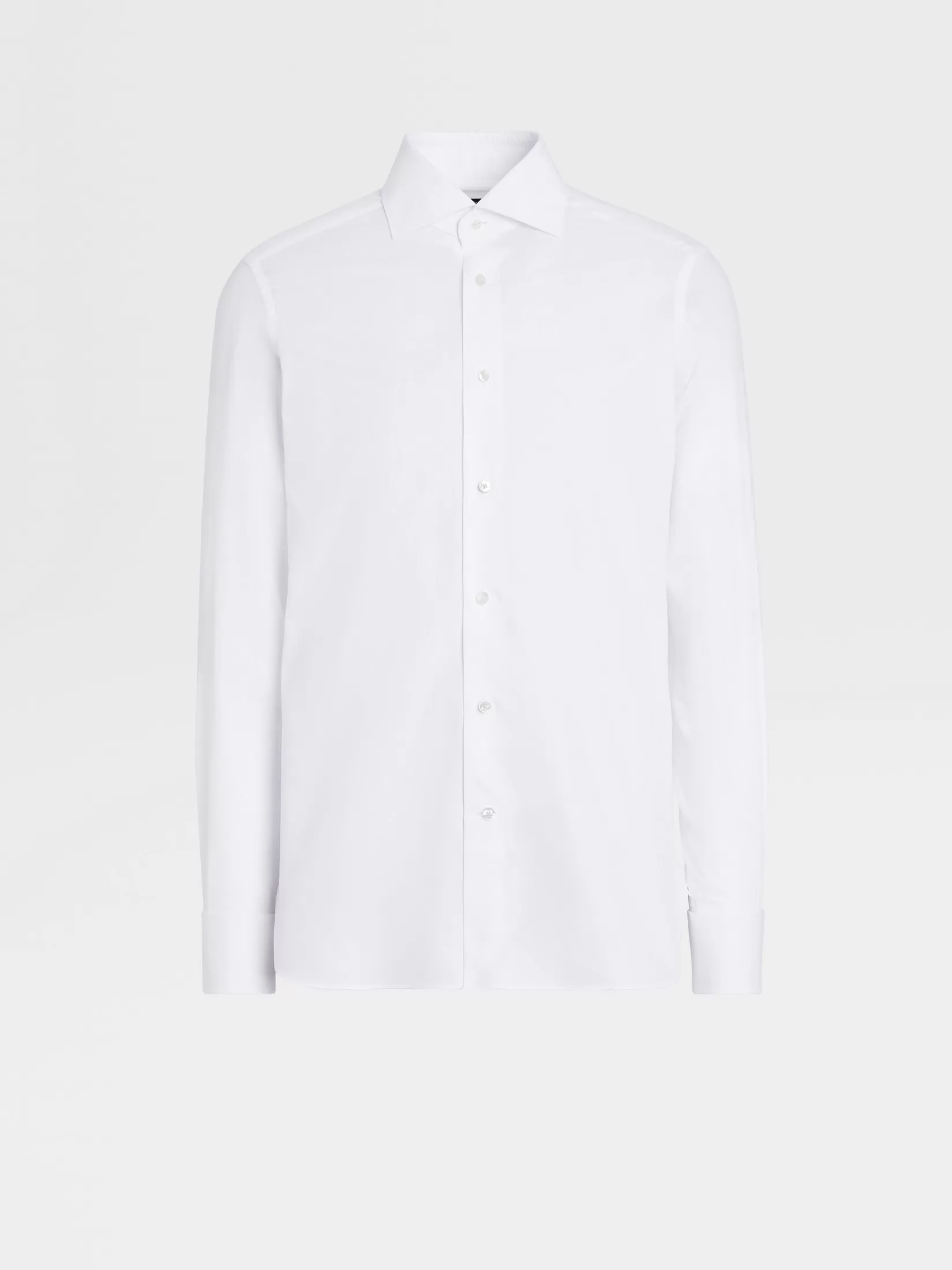 ZEGNA Shirts<Trofeo™ Cotton Shirt White